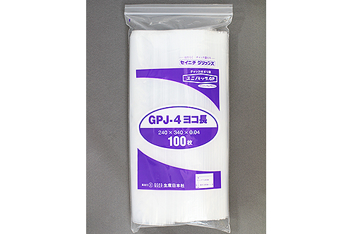 Unipack GP J-4水平长度240 x 340 x 0.04mm厚（100张）