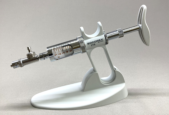Socolex Sh Premium连续分配器容量：0.5〜5ml标度间隔：0.5ml