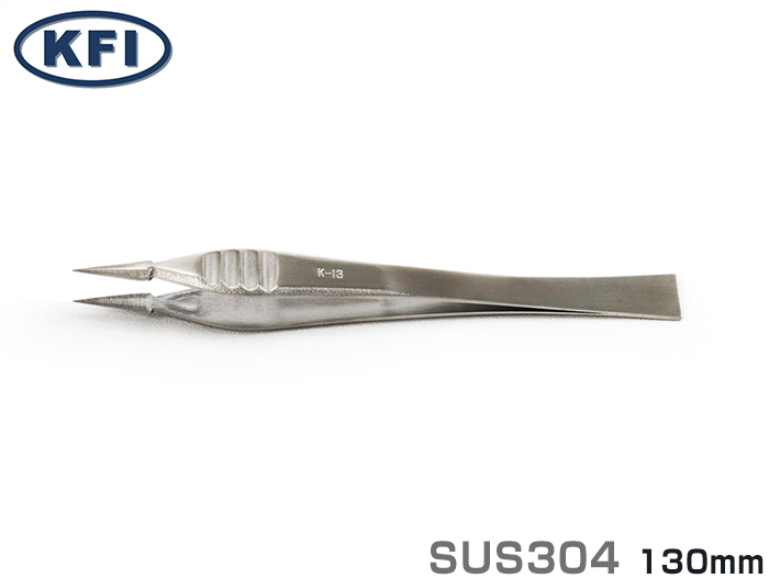 精密镊子K-13扭曲13mm不锈钢（130001）