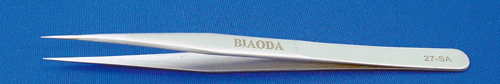 精密镊子SA：非磁/电解抛光磨砂27-SA