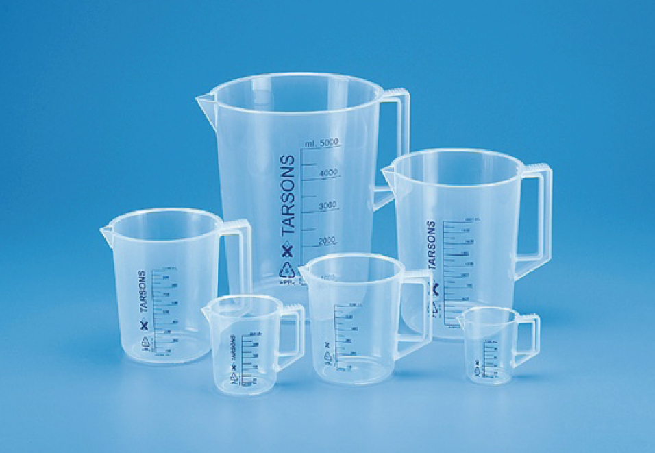 Tarsons秤烧杯手柄PP 5000ml