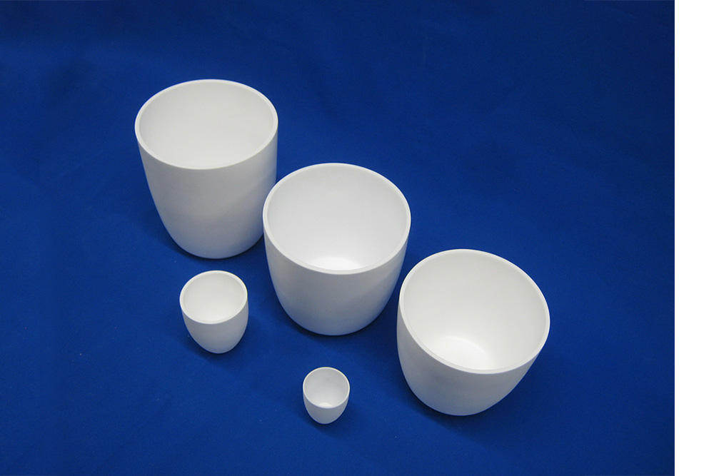 高纯度氧化铝坩埚TR-99X-50Bφ53x H41mm身体