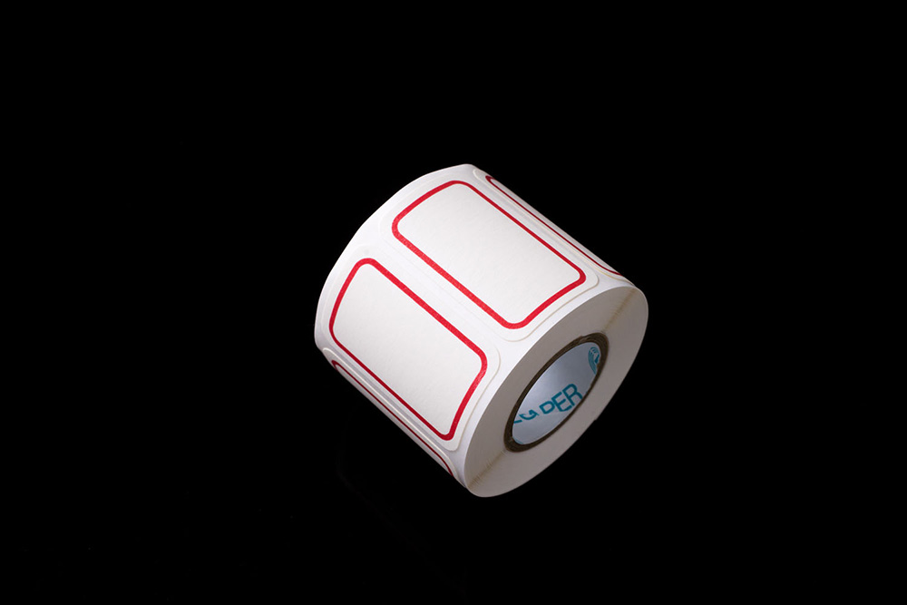 红球标签（红色框架）标签（mm）：25x40 TRB1 200张（1卷）