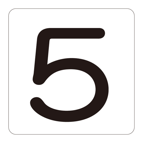 数字显示标签HS-5（5p）小171705