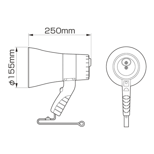 防水扩音器扩音器215CS 145011