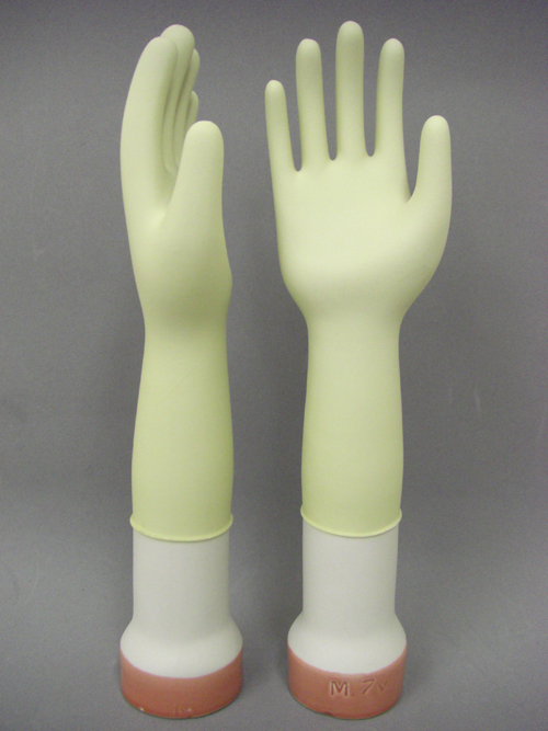 GSC-左右 胶手套（天然橡胶）100级尺寸8.0 500对