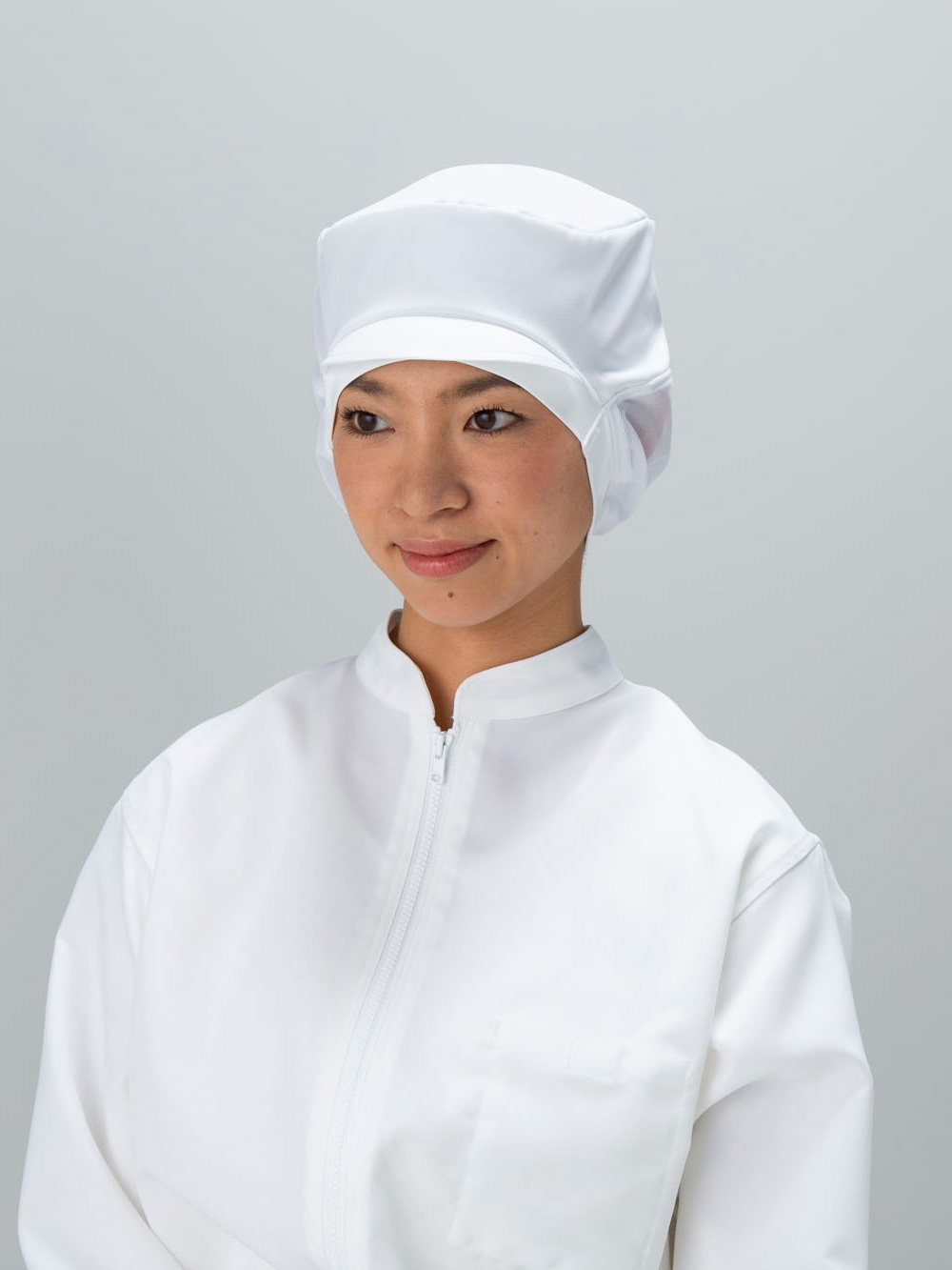 脱落预防帽（带净）JL489C-01白色LL