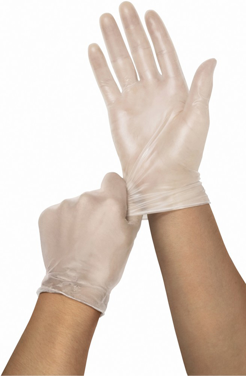 Accutouch乙烯基测试手套XL（100张X 10盒）