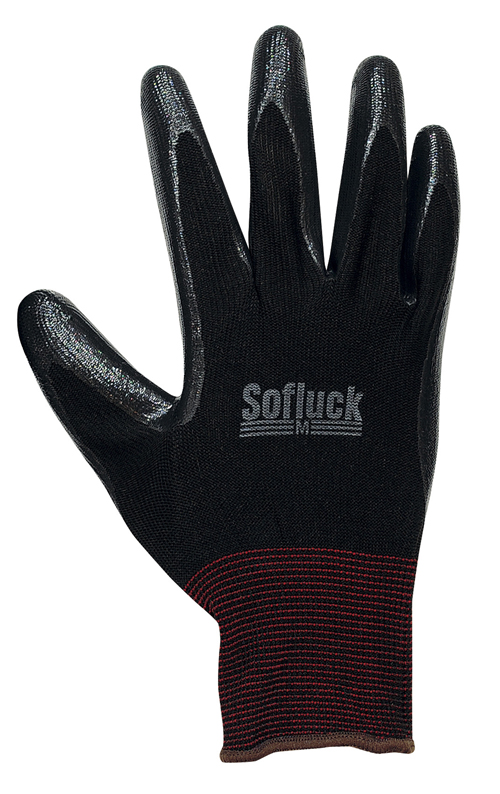 手套SR2300-BK-L SOFT-HAKKU＃2300黑色L