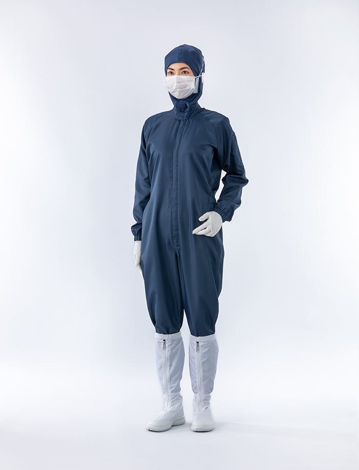 前拉链清洁西服CJ1032海 3L