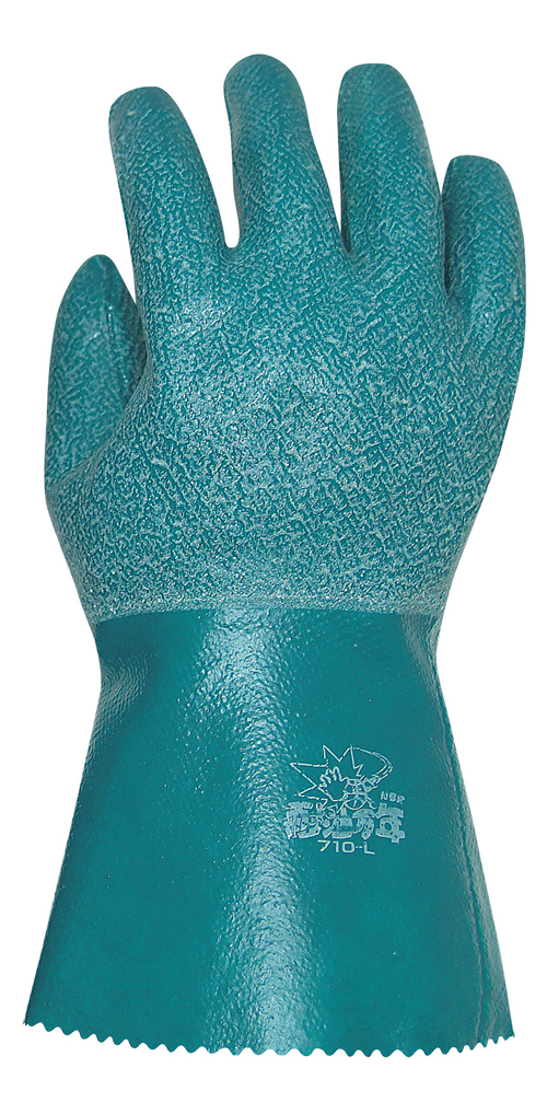 手套TM710-BL-LL耐油的永久＃710 Marine Blue LL