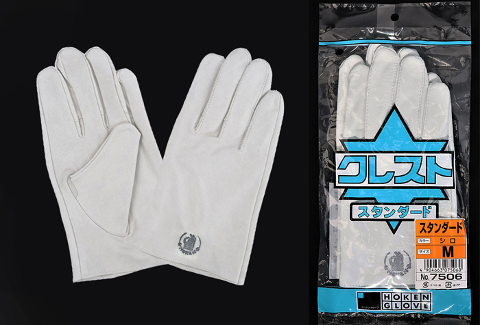 Crest Gloves标准M白色