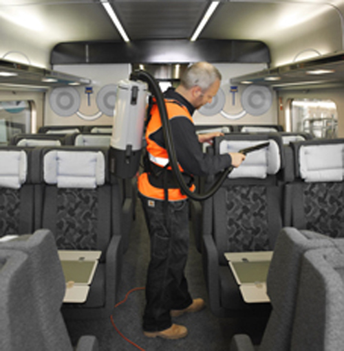 Nilfisk商业真空吸尘器，携带型真空GD5，一组主装置