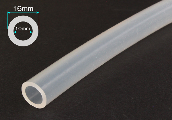有机硅橡胶管10mm x 16mm切成产品