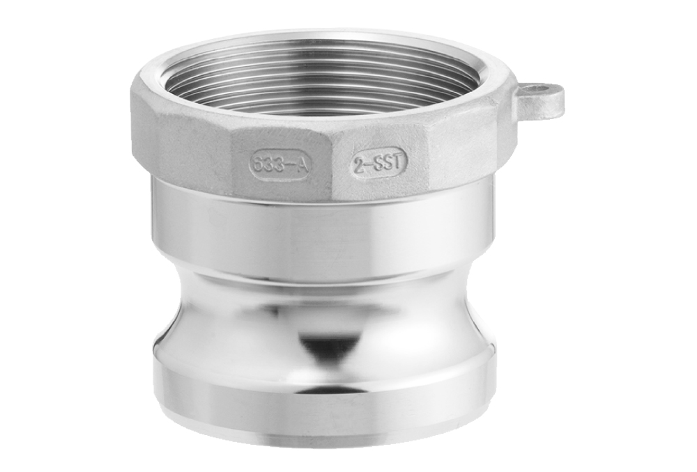 Camlock适配器菜单（不锈钢）633-AB 6英寸SST