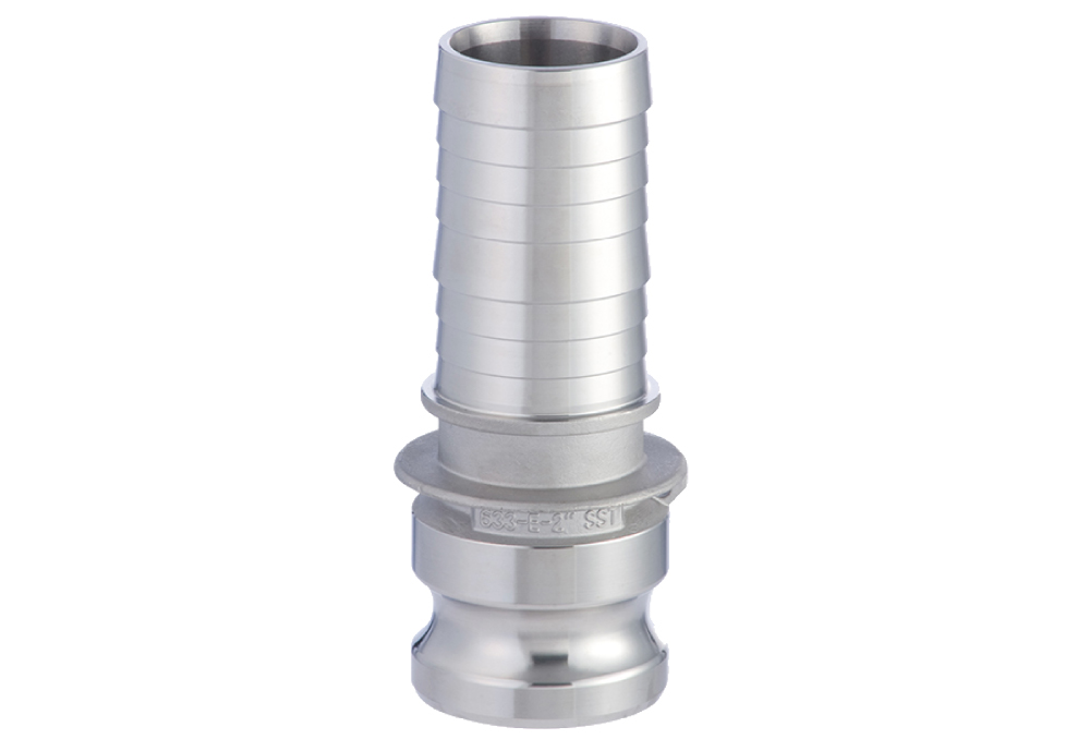 Camlock适配器软管柄（SUS钢）633-E 1英寸SST（用于软管内径25mm）