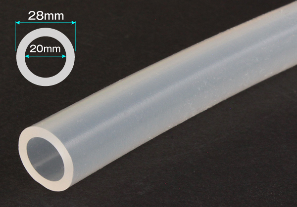 有机硅橡胶管20mm x 28mm切割