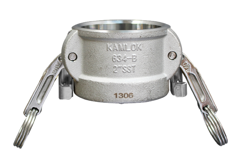 Camlock双锁型铜（SUS）灰尘帽634-BL 4英寸SST