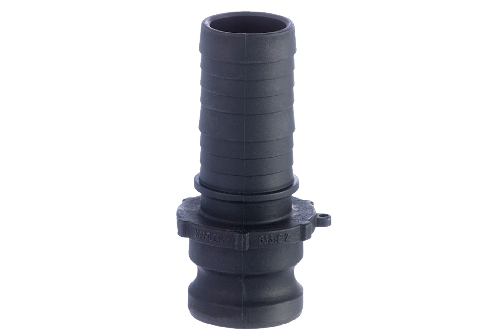 Camlock适配器软管柄（Polypropelin）633-E 3英寸PP（对于软管内径75mm）