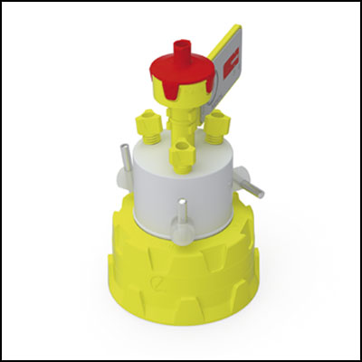 GL45瓶盖4P BLM14303与unf端口