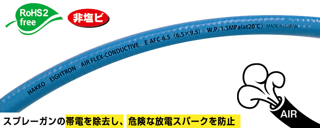 空气弹性导电E-AFC-8.9（100m卷）