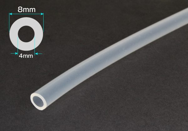 有机硅橡胶管4mm x 8mm切割