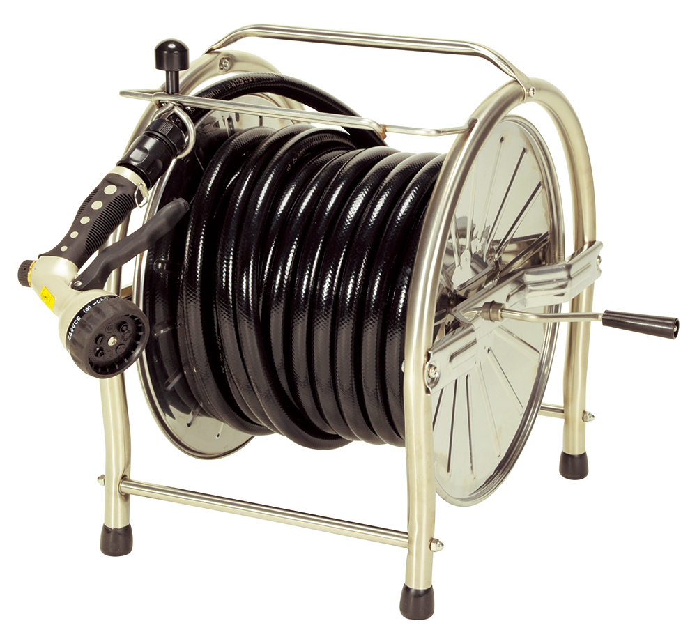 Hinode Kasei软管卷轴仅不锈钢卷轴k身体