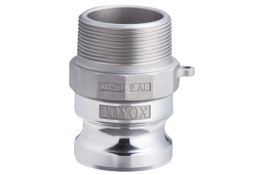 Camlock适配器在线（铝合金）633-FB 6英寸AL