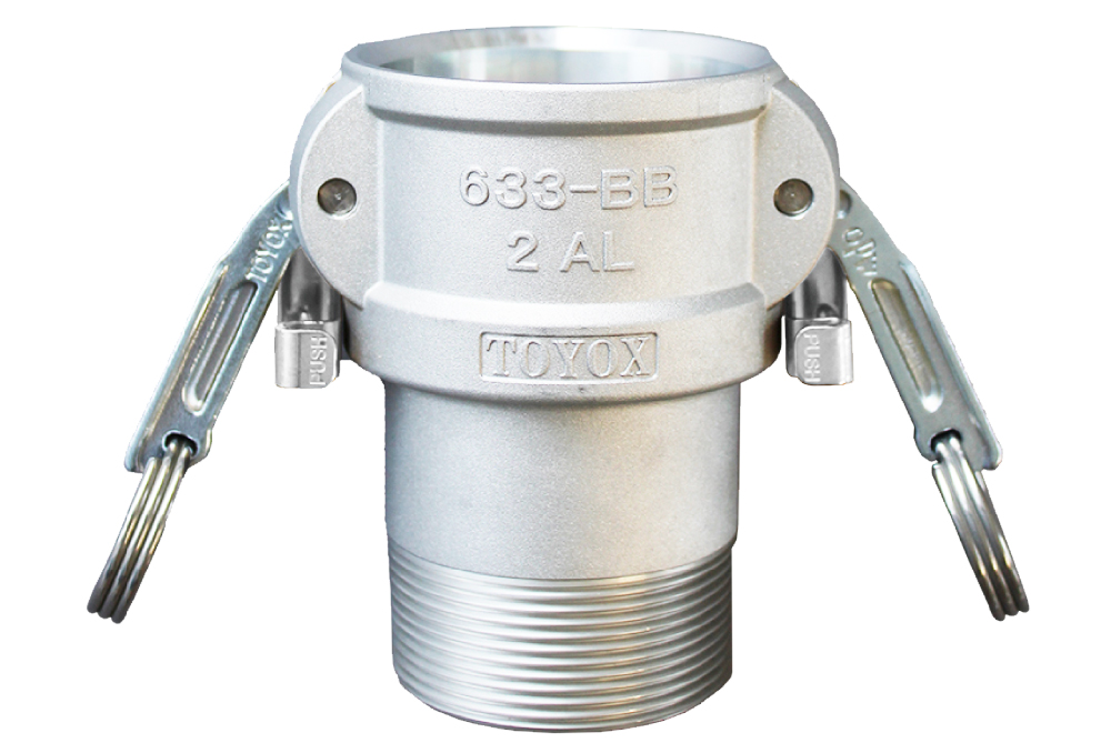 Camlock Twin Lock Type Copperer Online（铝合金）633-BBL 2英寸AL