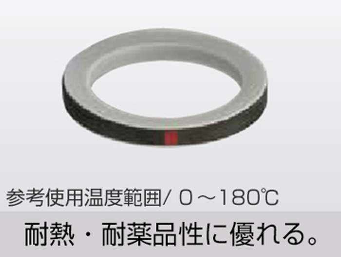 垫片荧光素（PTFE）夹克（带有氟橡胶）4英寸