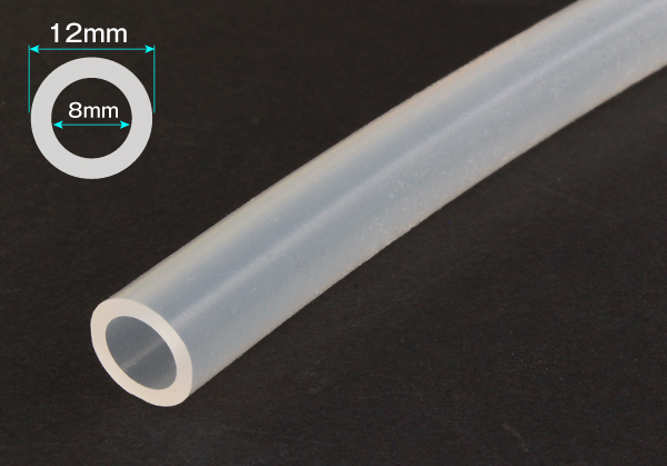 有机硅橡胶管8mm x 12mm切割