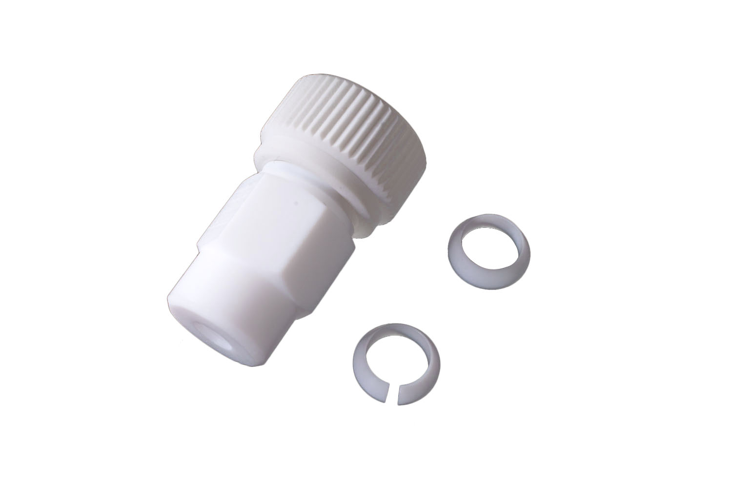 PTFE半关节适配器适用的管外径：8/10mm BL76018