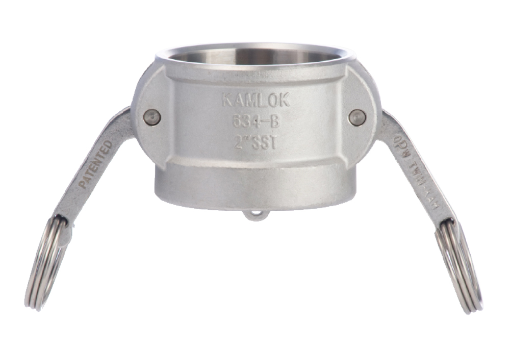 Camlock耦合器防尘盖（不锈钢）634-B 6英寸SST