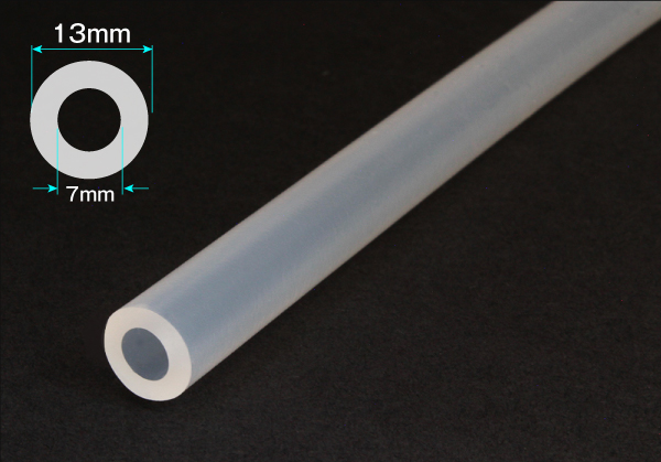 硅胶橡胶管7mm x 13mm切割