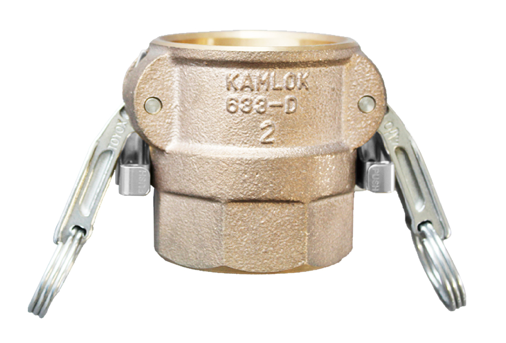 Camlock双锁类型铜Menesi（青铜）633-DBL 4英寸BR