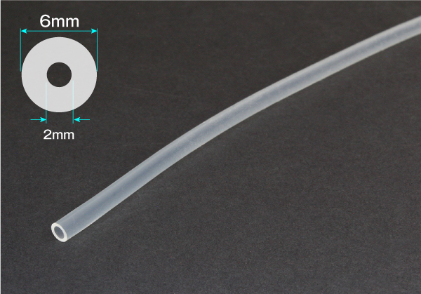 有机硅橡胶管2mm x 6mm切割
