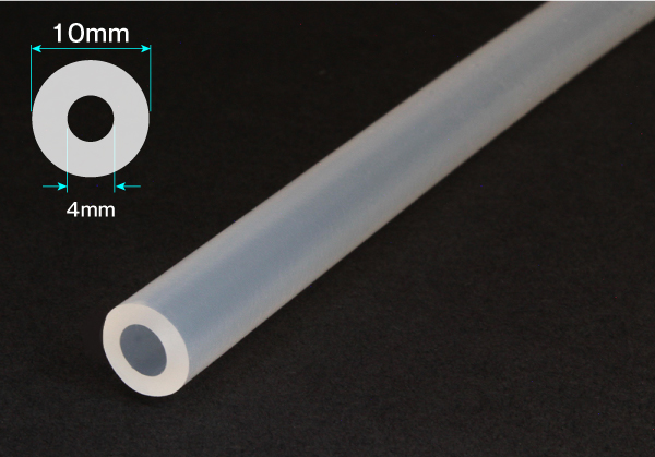 有机硅橡胶管4mm x 10mm切割