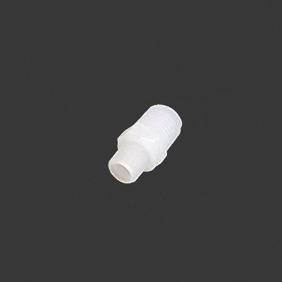 PVDF NIPPLE NPT1/8  1/4  TEG182223