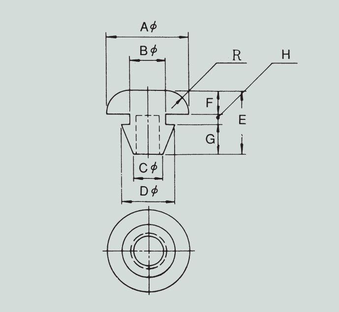 插入类型保险杠Yask17φ×11φ×12Hmm（100件）