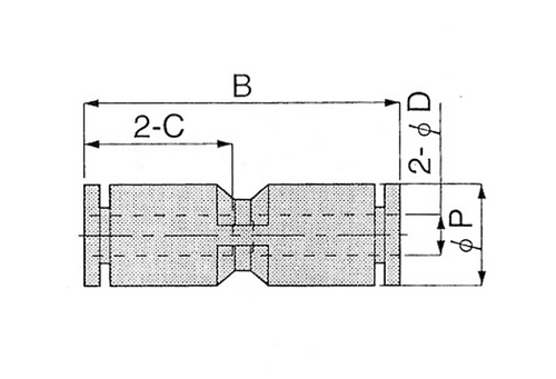 管子拟合联合直径pu12-c适用的管外径12（10件）