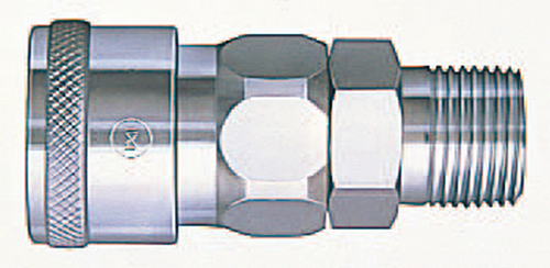 高耦合器（用于通用空气管道）插座800SM不锈钢