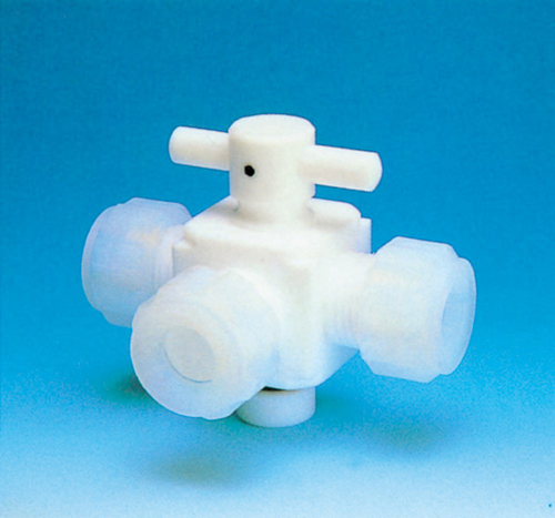 所有PTFE三向阀（用于连接）适用的管外径12φ孔直径φ2.8