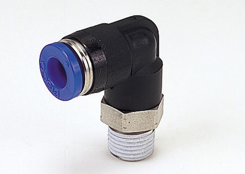 管子拟合SUS304 Elbo PL12-04SUS适用的管外径12螺钉R1/2