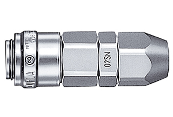超级耦合器（用于轻巧的小型空气管道）02SNφ6.5xφ10软管5 pcs
