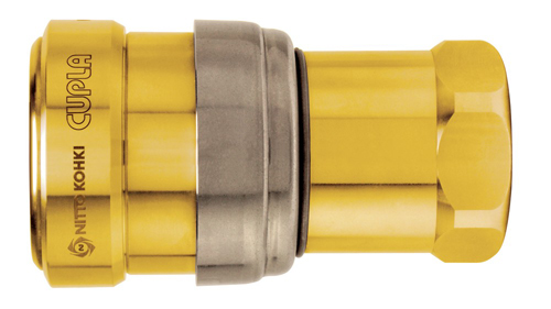 螺丝安装黄铜插座的Zerospil Cupra，交配侧安装尺寸r 1