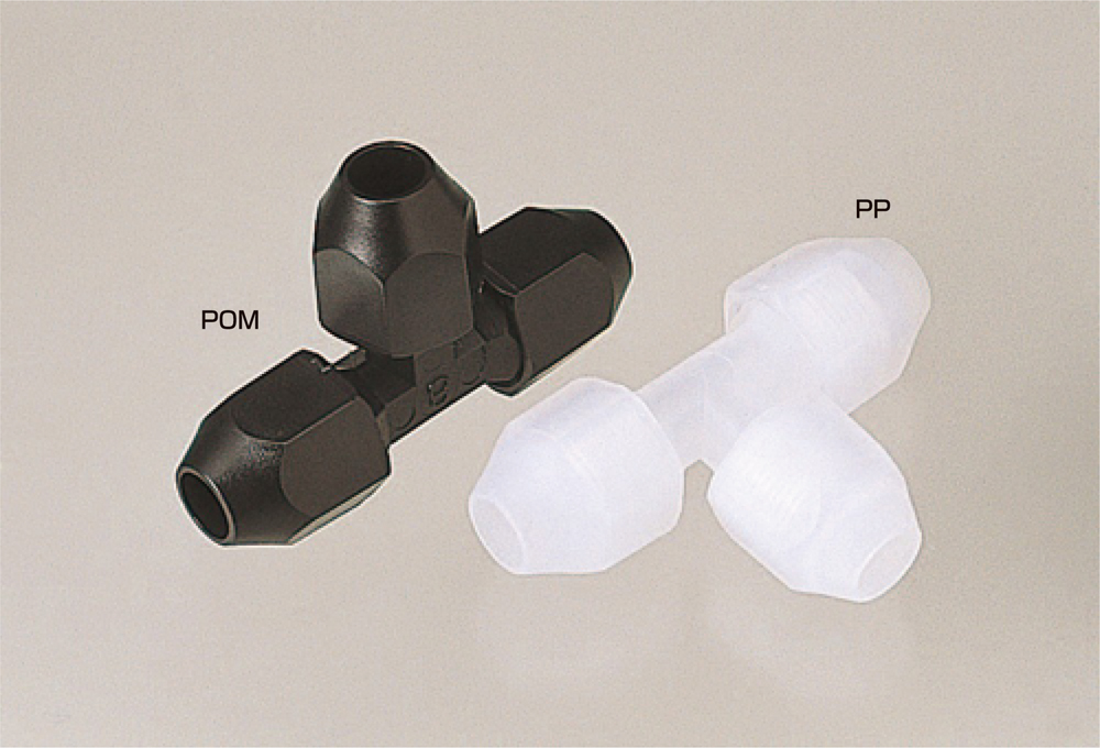Z联合英寸尺寸奶酪联合TZ1/2-00 POM（10件）