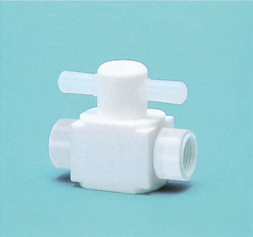 PTFE  双向阀门式拟合类型（由PTFE制成）孔口直径φ12x连接螺钉PT3/4