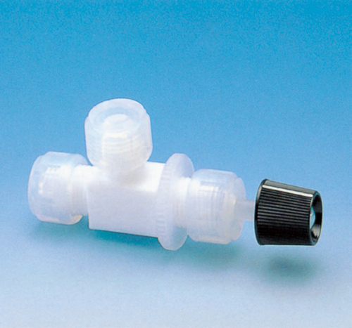 PTFE针阀L类型（由PTFE/PFA制成）适用的管外径12φ