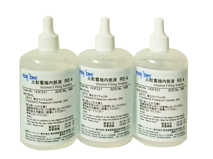 比较电极内部液 RE-4 50mL×3本 143F231(OBG00011)