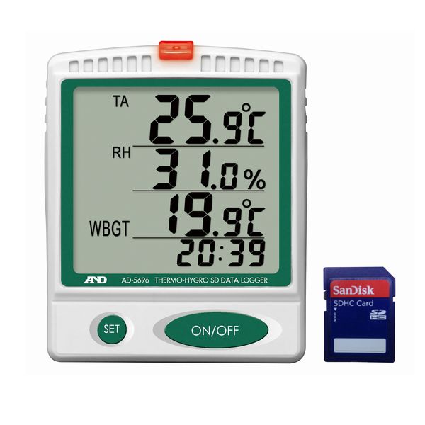 温度和湿度SD数据记录器AD-5696